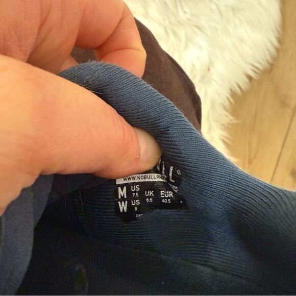 [NOBULL] Unisex Dark Blue Sneakers - Size Men’s 7.5/ Women’s 9 - Picture 4 of 6